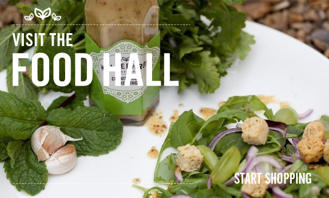 VISIT THE FOOD HALL - START SHOPPING