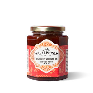 Strawberry & Rhubarb Jam with Grand Marnier
